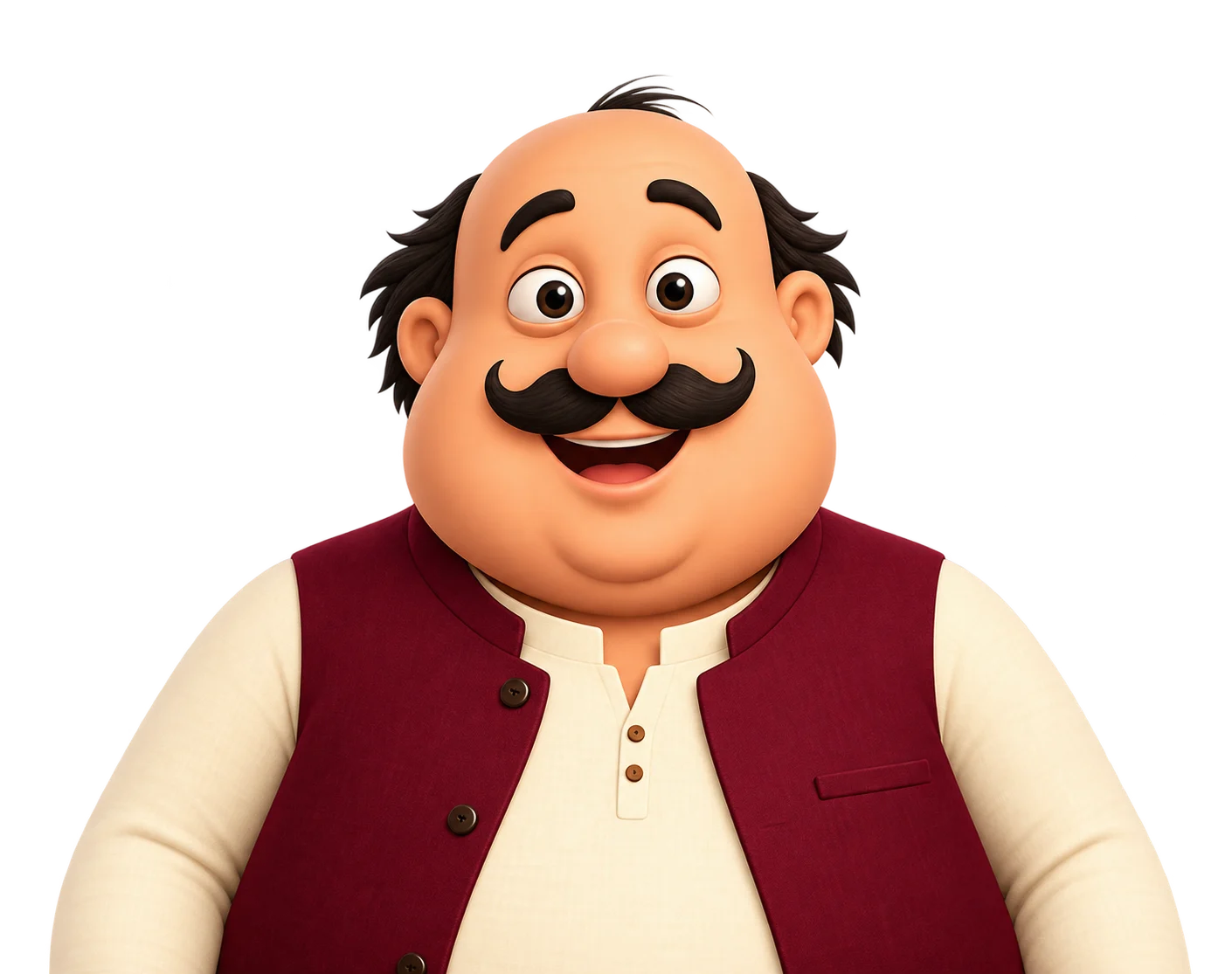 Mota Bhai enjoying Osmania biscuits with Hyderabadi chai